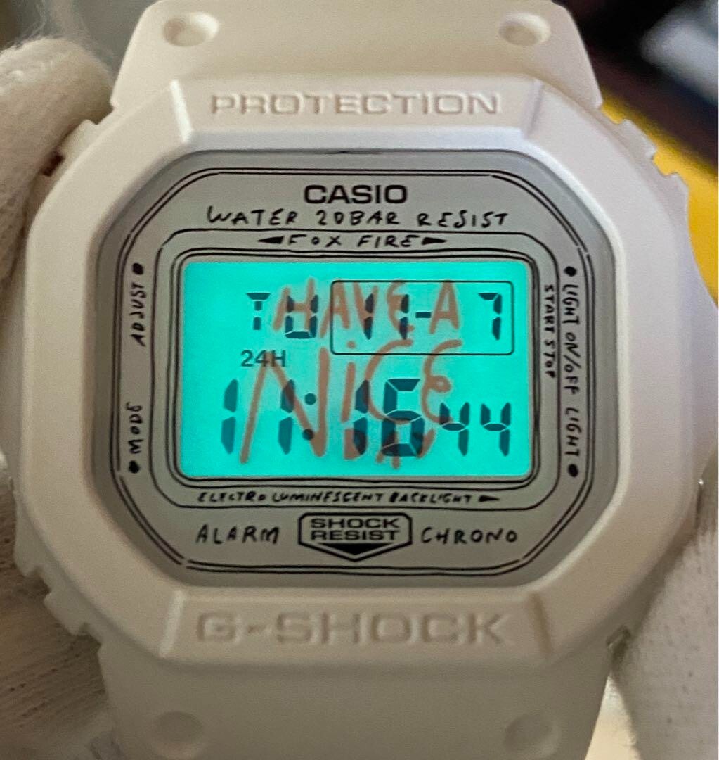 Collaboration G-SHOCK BEAMS Limited Edition DW-5600 Yu Nagaba mens