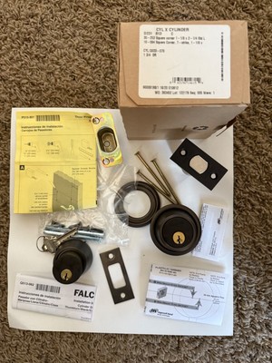 Falcon CYL X Cylinder D231 613 C rubbed bronze