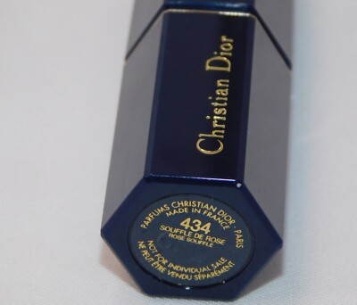 CHRISTIAN DIOR Rose Souffle 434 Lipstick NEW/Full Size RARE! #CJ58