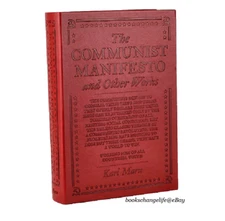 The COMMUNIST MANIFESTO & Other Works by Karl Marx Faux Leather Flexi Bound NEW