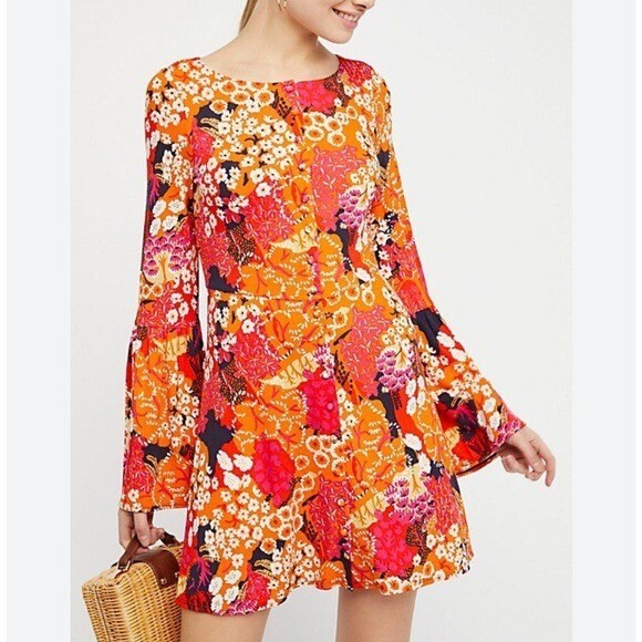 marsha mini dress FREE PEOPLE Marsha's Mini Dress
