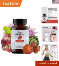 UpWellness Ultra Liver Supplement for Liver Health and Gallbladder Support .