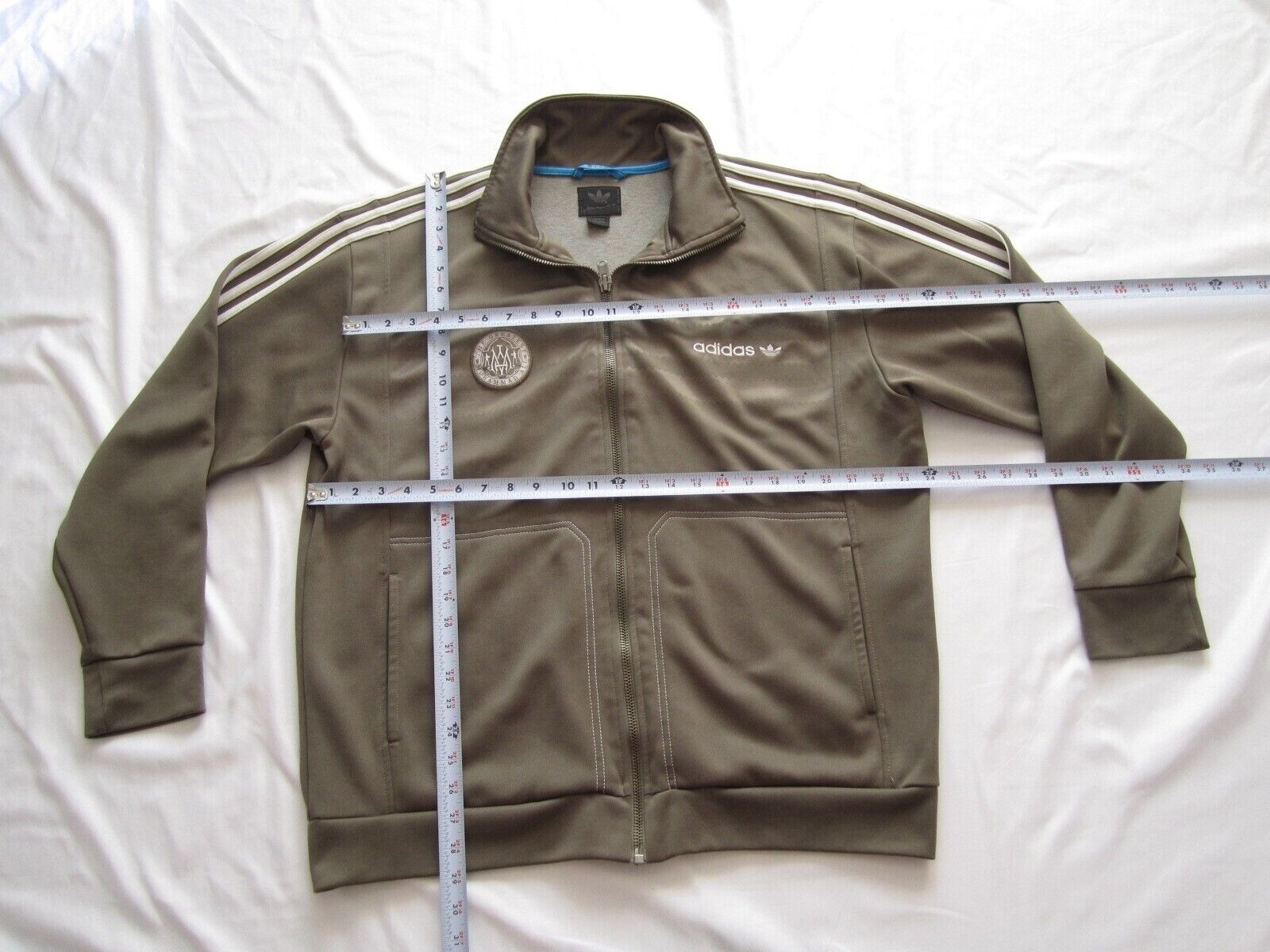 Vintage Adidas Track Jacket The Greatest Muhammad Ali Zip 1990's Sz L (MJ27) thumbnail 4