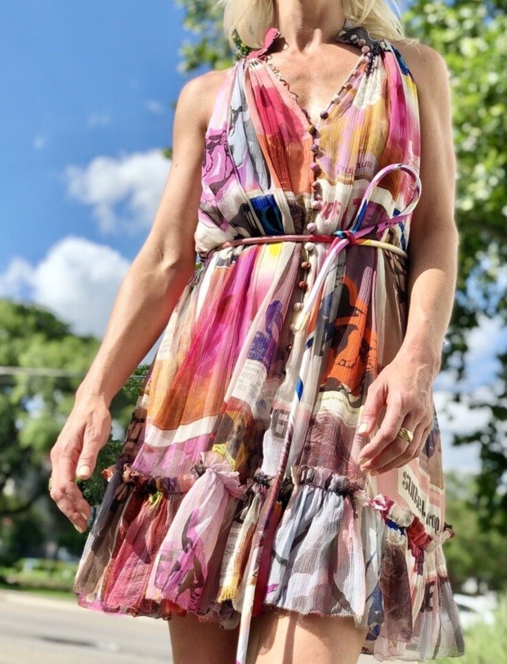 ワンピース Zimmermann silk minidress 0400021897204_GARNET?wid=600&