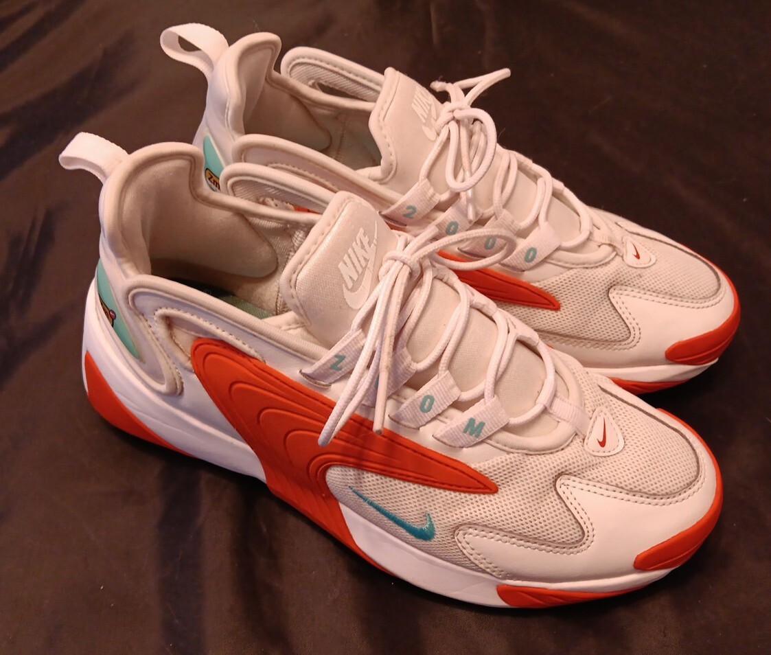 Nike Air Zoom 2000 ホワイト/オレンジ Nike Zm Air Zoom 2000 Orange/White AO0254-105 Women Size 7.5