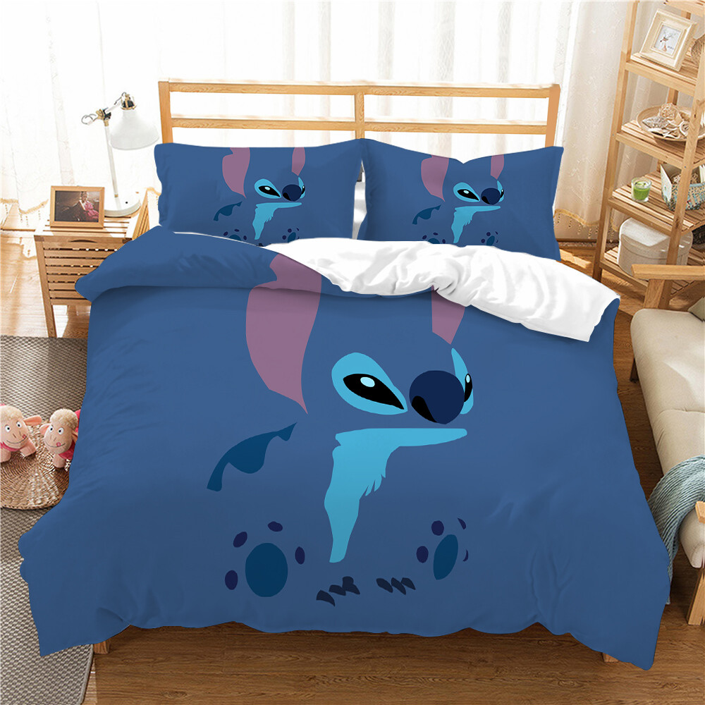 Kinder-Bettwäsche-Set Mit Fuchs-Bär-Motiv – Volle Größe, 4-teilig, Aus Weicher Mikrofaser