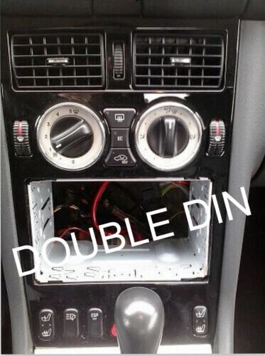 Metra 95-8733B Double Din Radio Install Dash Kit for C-Class, Car Stereo Mount