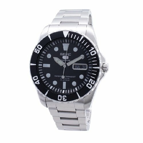 Seiko 5 Sports Men's Black Watch - SNZF17K1 for sale online | eBay