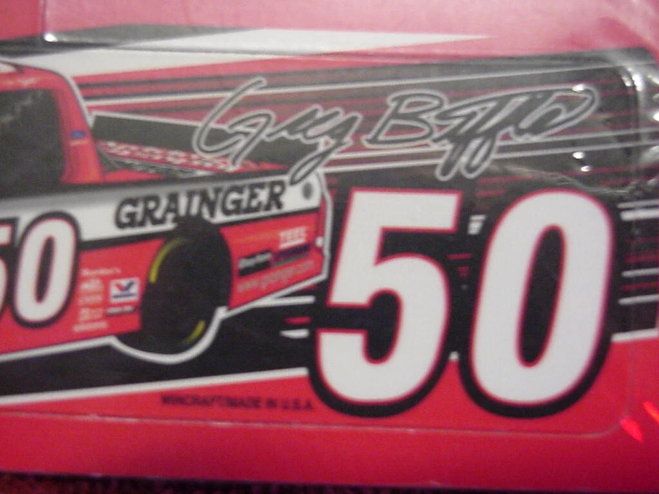 IMANES DE CAMIÓN NASCAR GREG BIFFLE #50, TAPA NUEVA COMO NUEVA ASPECTO ROUSH GRAINGER Foto 4 de 4