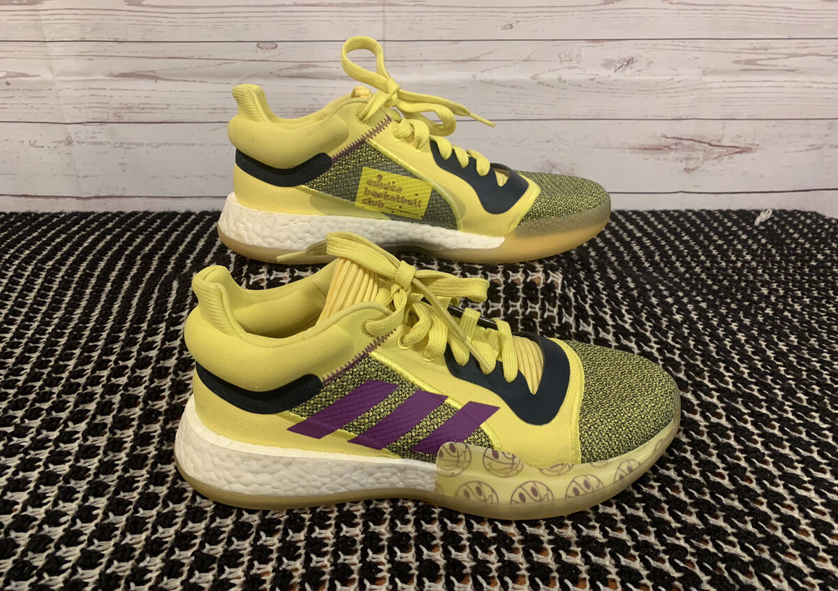 Men's Adidas Basketball Club Marquee Boost Lakers LowTop Men's Adidas Basketball Club Marquee Boost Lakers LowTop