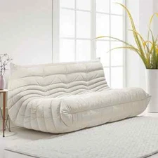 Tatami Floor Sofa Nap Couch Chesterfield Sofa Caterpillar Lazy Sofa 1 to 3 Seats