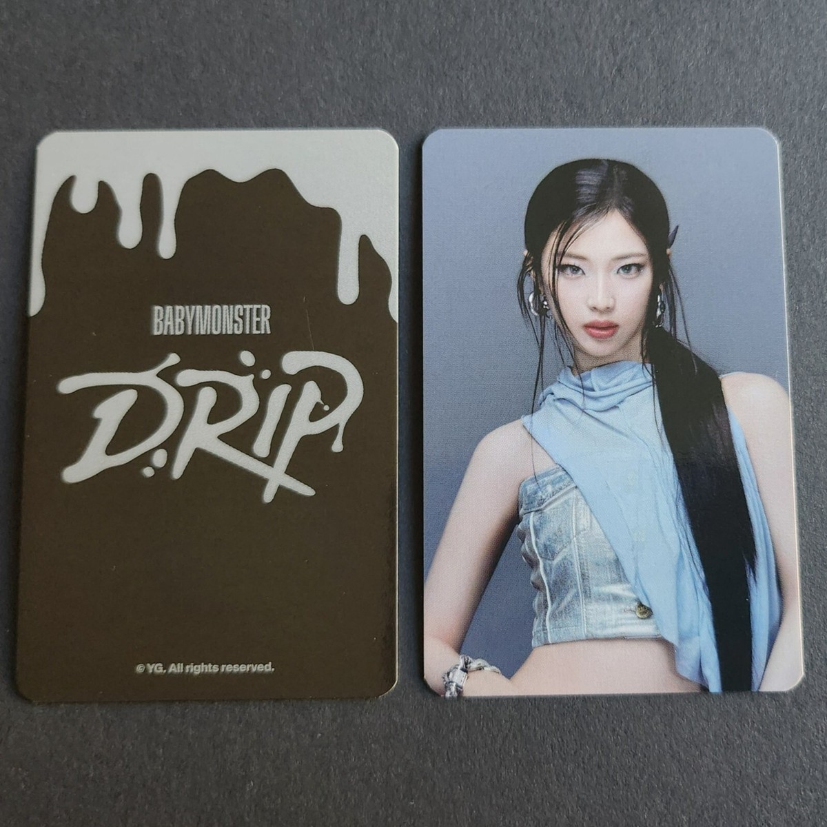 BABYMONSTER 1st FULL ALBUM 'DRIP' OFFICIAL TRADING PHOTOCARDS | eBay