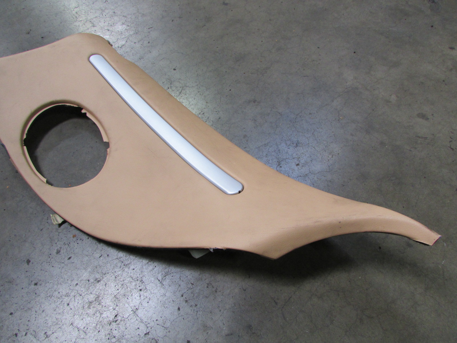 Maserati Coupe, Gransport, RH, Right Rear Upper Trim Panel, Cream Used 981210804
