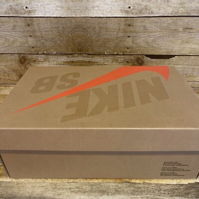 nike sb orange label box