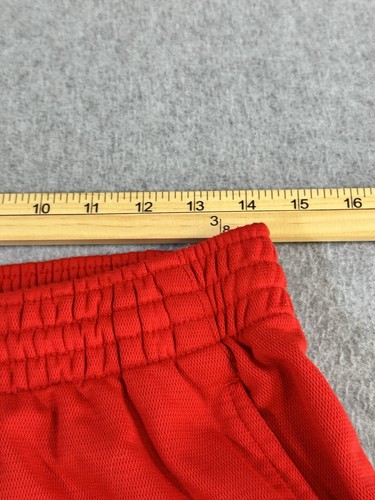 Vintage Team Nike Pants Mens Size Large Red White Logo Baggy Ankle Zip Y2K - Picture 10 of 18