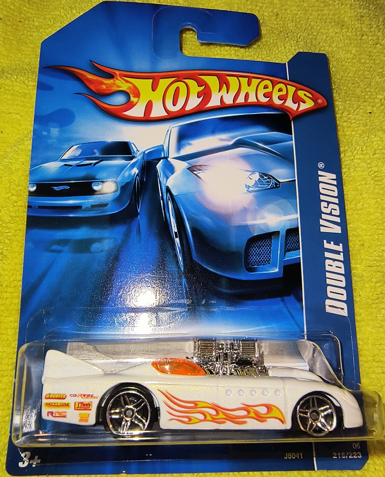 HOT Wheels 2006 DOUBLE VISION 215/223 CARD IS EXCELLENT NIP