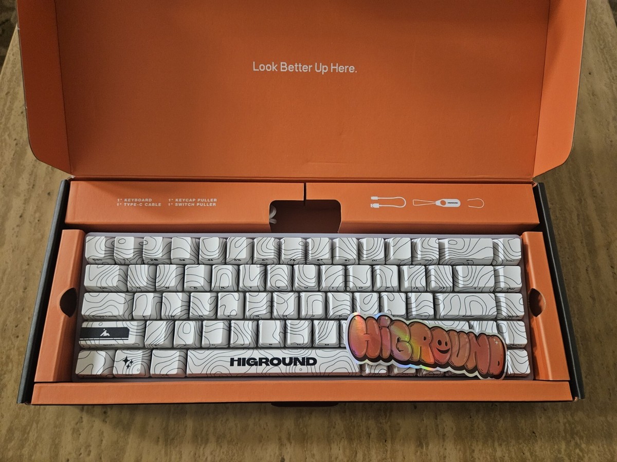 Higround x Snowstone Base 65 Keyboard | eBay