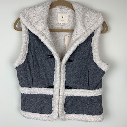 Ladies Shearling Dark Gray Outerwear 