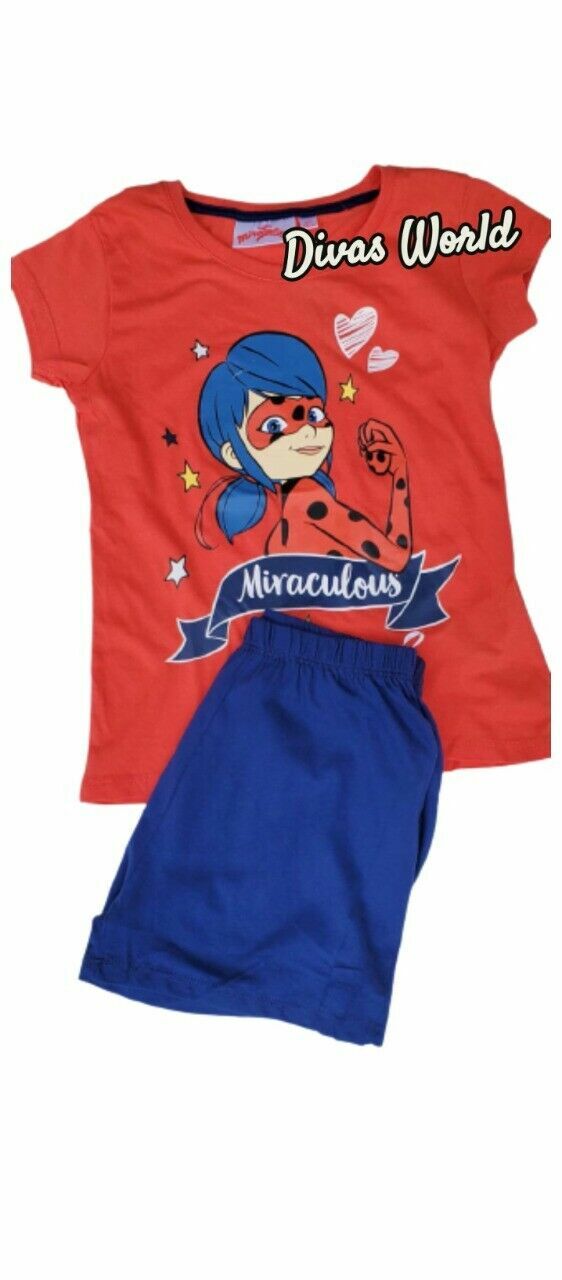Miraculous Set Pigiama Bambini Coprimi da Notte Morbidi Ragazze Pantaloni Regali NUOVO - Foto 6 di 31