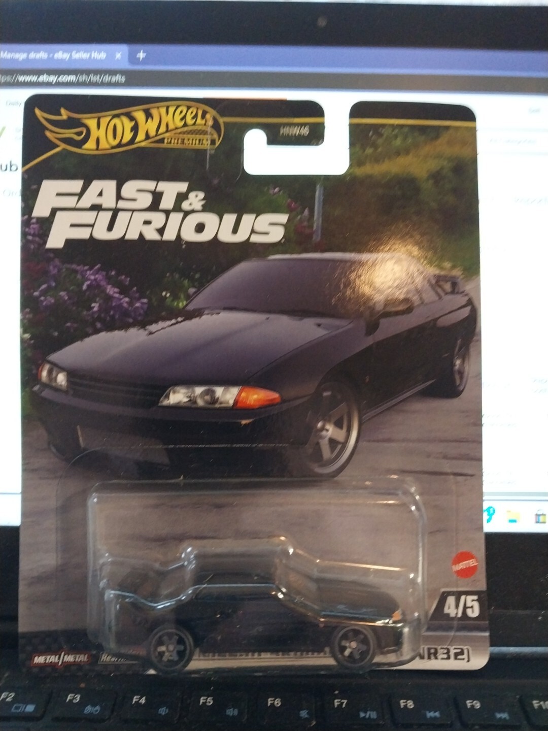 HOT WHEELS PREMIUM FAST FURIOUS NISSAN SKYLINE GT-R (BNR32