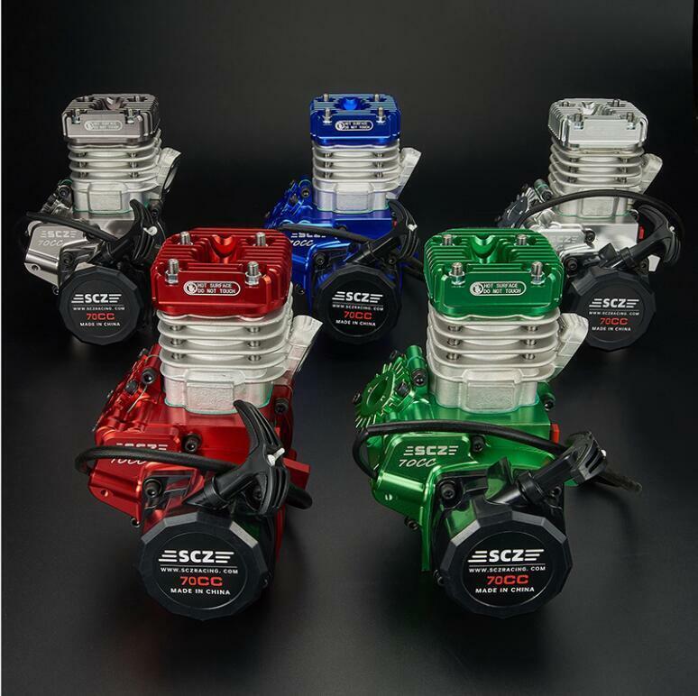 SCZ Alloy 70CC engine powerful + Pipe + WJ71 for HPI KM SCZ Alloy 70CC engine powerful + Pipe + WJ71 for HPI KM