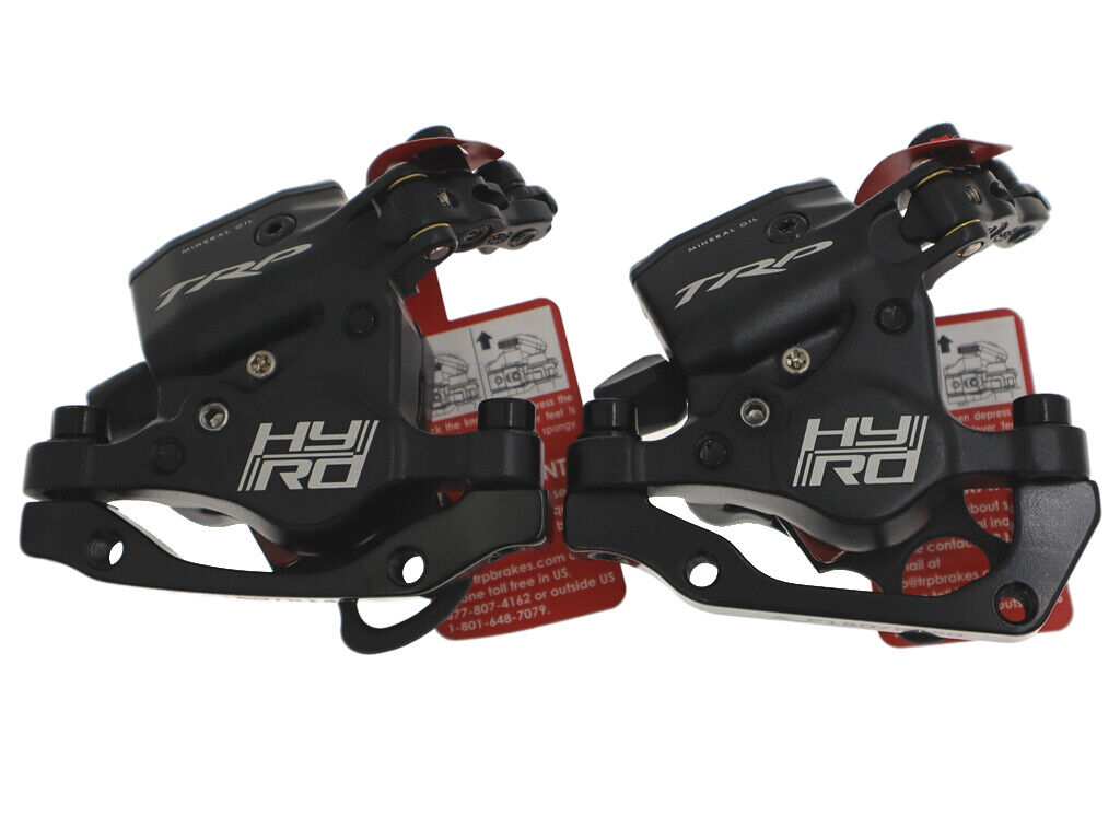 TRP HY/RD Post Mount Hydraulic Disc Brake set Front & Rear w TRP HY/RD Post Mount Hydraulic Disc Brake set Front & Rear w