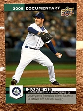 2008 Upper Deck Documentary Erik Bedard #1442