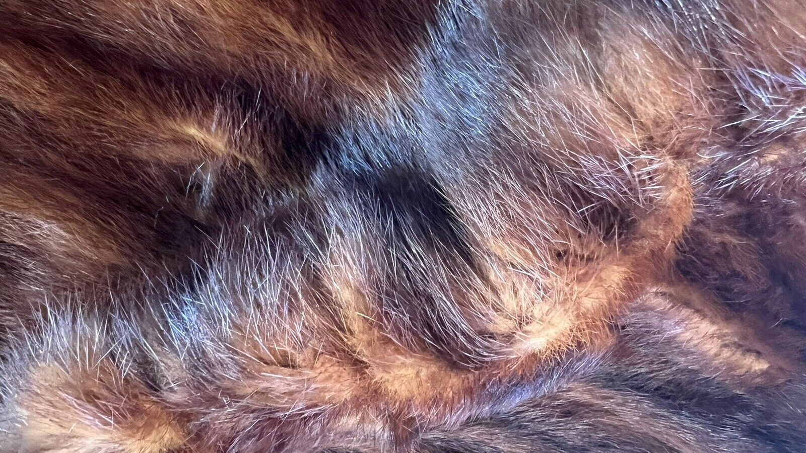 Dyed Mink Fur Stole made by Bond Furs Custom Furr… - image 7