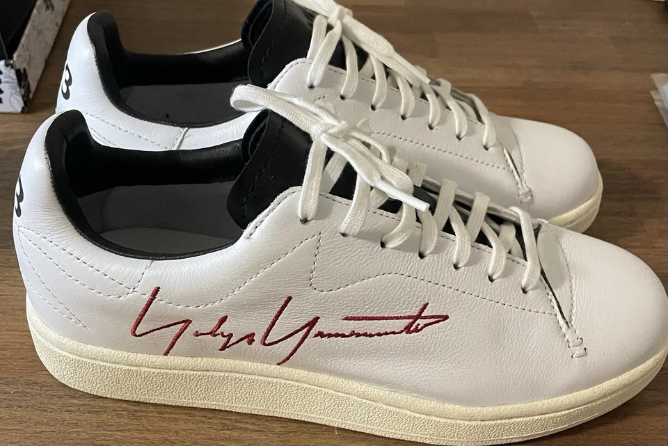 Size 6 - adidas Y-3 Yohji Court Footwear White - Image 2 of 4