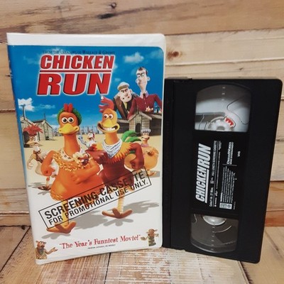 Chicken Run Screener VHS Used Aardman Animated Comedy Promo