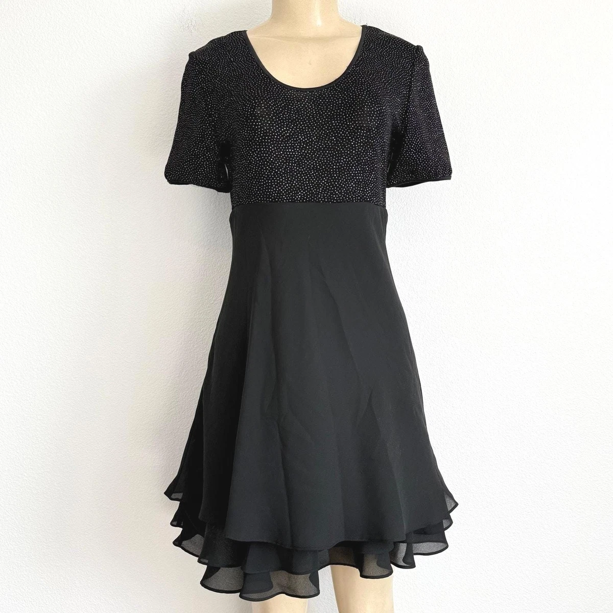 90s empire waist dress Elegance Rewind: Y2K Vintage Embroidered Empire Waist Formal Dress / 9 –  Dusted Archive main image 0