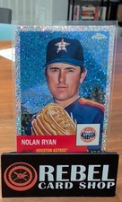 Nolan Ryan Speckle Refractor #/150 🔥 2022 Topps Chrome Platinum Anniversary