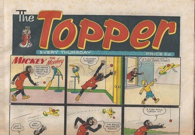 THE TOPPER COMIC + COA No 793  - 13 Apr 1968 VINTAGE & ORIGINAL PERFECT GIFT