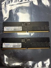 ADATA DDR5 kit 32 GB: 2 x 16 GB DIMM 288-pin 4800 MHz / AD5U480016G-B U-DIMM