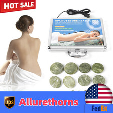 16pcs Therapy Hot Rocks Massage Professional Portable Massage Stone Heater Kits