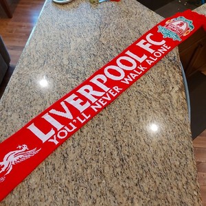 リバプールFC マフラー YOU'LL NEVER WALK ALONE
