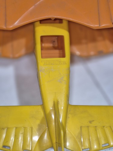 1983 TONKA Fall Guy Stunt Plane Airplane Aircraft Batt Operated Handle w/trigger - Picture 6 of 13