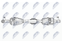 Antriebswelle NTY NPW-KA-396 FüR KIA Picanto 3 JA