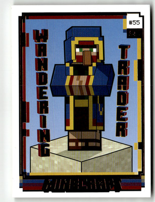 Panini Minecraft 2025 Special Edition No. 55 Wandering Trader 201/325