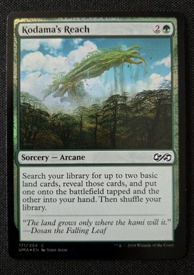 1x Kodama's Reach FOIL Ultimate Masters #171 NM Common MTG Magic The Gathering