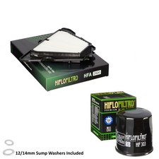Z1000SX Oil Filter and Air Filter Service Kit Kawasaki ZR 1000 2019