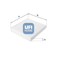 UFI Filter, Innenraumluft 53.209.00 FüR Alfa Romeo