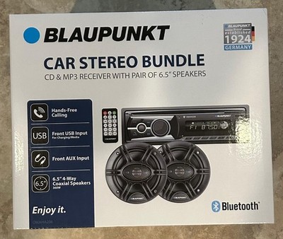 Blaupunkt OMAHA 206 Care Stereo Bundle - CD & MP3 Receiver & 6.5'' Speakers