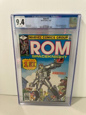 Rom #1 CGC 9.4 NM 1979 Marvel Comics Direct Edition Key 1st App Rom Miller Cover