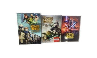 New STAR WARS THE CLONE WARS COMPLETE SERIES 1-7( 25-Disc BOX SET)