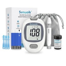 50 Strip Diabetes Testing Kit High Accuracy Glucose Monitor with Lancets Meter