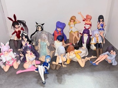 Beautiful Girl Figure Lot Relax Time Desktop Figures Collectible Anime Japan