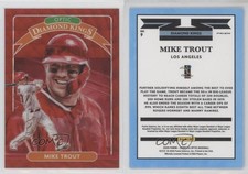 2020 Panini Donruss Optic Diamond Kings Retail Red Wave Prizm Mike Trout #9