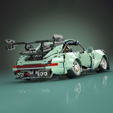 1:10 Brick Block Build Technic PORSCHE stanced + slammed 2435pcs