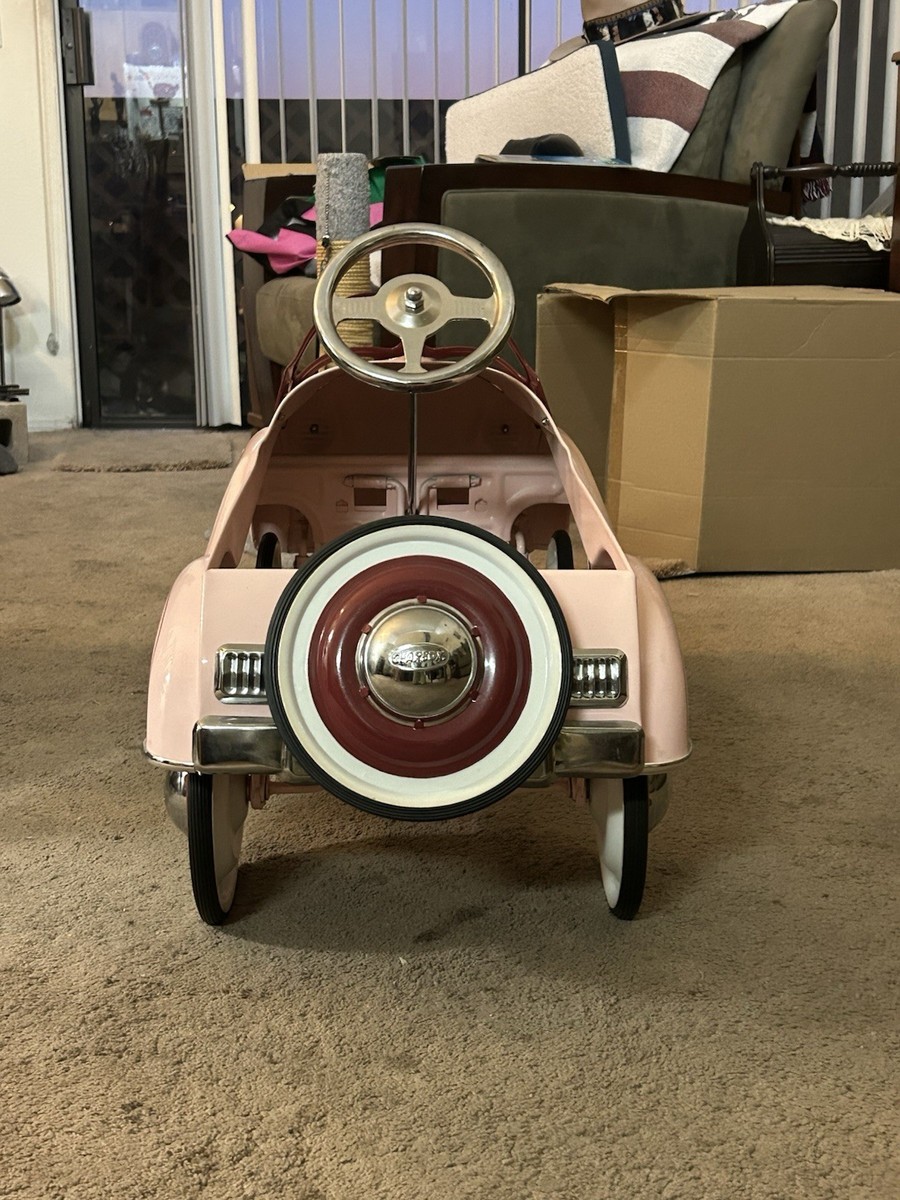 Gearbox Champion 1950's Pink Pedal Car